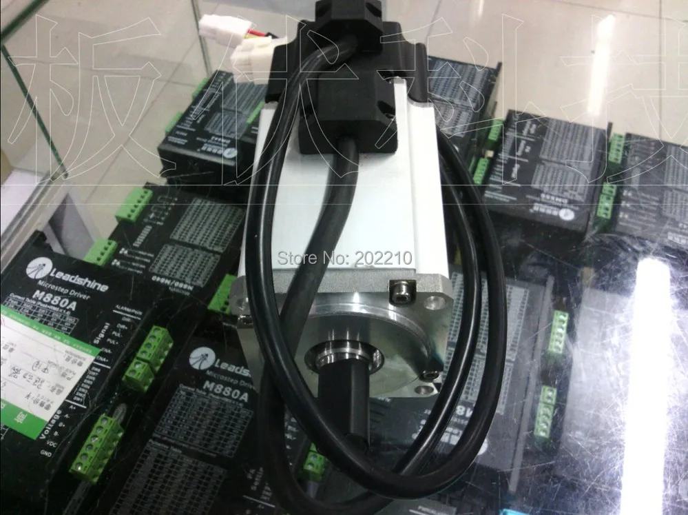 Всего 5 компл. Leadshine AC Servo Drive L5-400 и AC серво двигатель 400 Вт ACM6004L2H-B кодер 2500 линии работают на 220VAC RUN 3000 ОБ./МИН