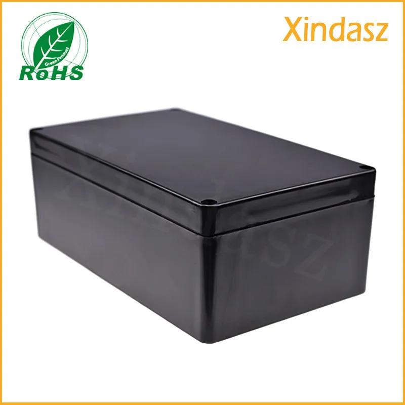 Black Plastic project enclosures (4)