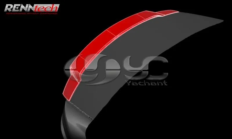 FRP Волокно Стекло РНТ c74 Стиль задний спойлер, пригодный для 2008-2013 Mercedes Benz W204 C класса