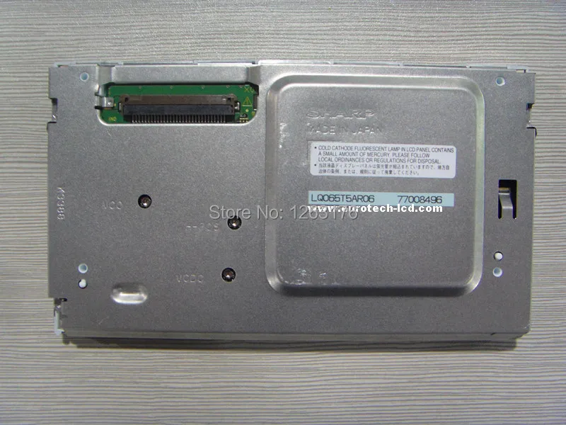 KCVV DHL/EMS LQ065T5AR06 6," дюймовый TFT Автомобильный ЖК-дисплей модуль для gps-навигации автомобиля
