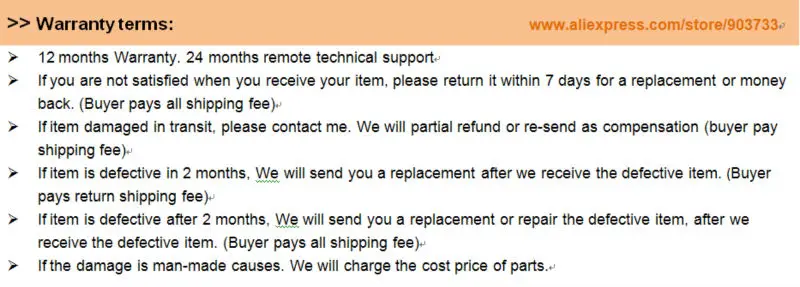 6-Warranty terms
