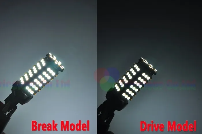 Autoec T20 7440 7443 WY21W W21/5 Вт 1210 3528 102 SMD LED W5W автомобиля сигнал поворота свет лампы авто белый DC12V 100X# LD02