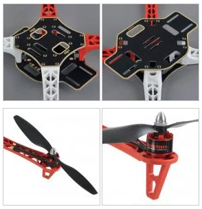 F450 MultiCopter Quadcopter Рамки комбинированный комплект с 30A OPTO ESC/2212 Двигатель/Пропеллеры