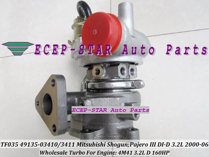 TF035 49135-03411 49135-03410 ME203949 ME191474 Turbo Turbocharger For Mitsubishi Shogun Pajero III 2000- 4M41 3.2L D 160HP (1)