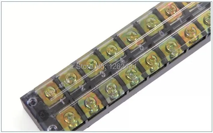 Клеммные блоки TB-4510(45A 10 P) Патч-панель проводка ряд распределительная коробка
