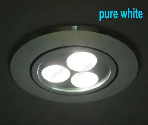 Dimmable 3 W высокомощный светодиодный потолочный светильник, светильник для дома