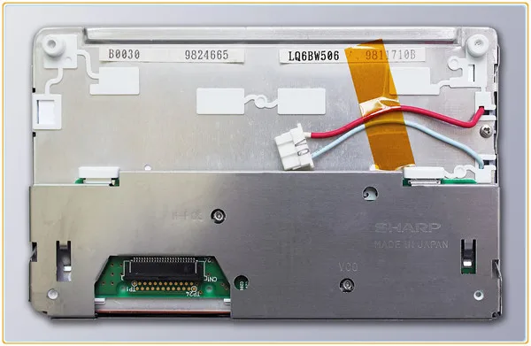 KCVV DHL/EMS LQ6BW506 ЖК-дигитайзер Модель дисплея TFT+ сенсорный экран дигитайзер объектив для автомобиля gps навигация