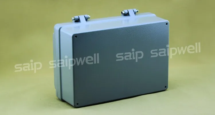 Горячая Распродажа Saipwell 220*155*95 мм IP67 Водонепроницаемый алюминиевый корпус коробки(4 шт винты) с высоким качеством SP-AG-FA14