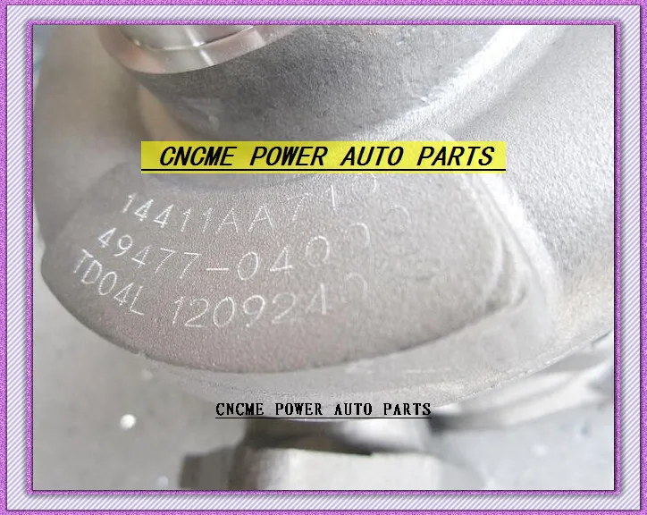 TURBO 49477-04000 49477 04000 4947704000 14411 AA710 091224080 14411AA7109L 14411-AA7109L для Subaru Forester XT, автомобильные аксессуары, брелок для автомобиля Subaru WRX