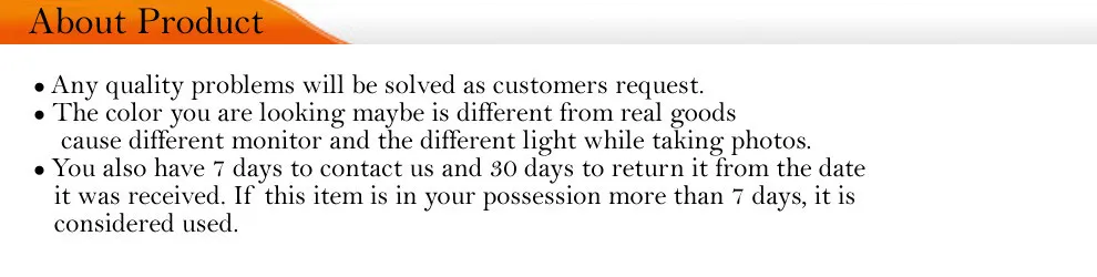 about product