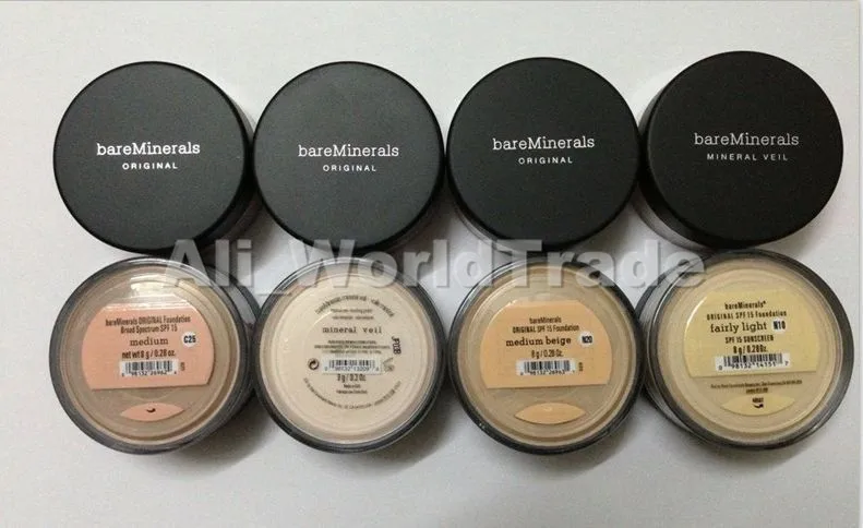 Bare Minerals Original Foundation Medium Beige Fairly Light Mineral Veil Medium Tan Fair Free Dhl Shipping 240pcs Lots Dhl Certificate Of Origin Mineral Dustdhl Deliveries Aliexpress