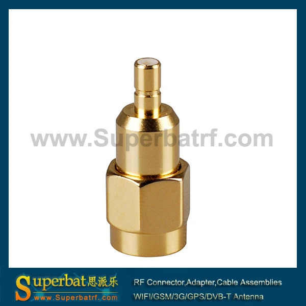 Superbat 2pcs RF адаптер SMA-SSMB SMA штекер SSMB женщина разъем ST RF wifi разъем