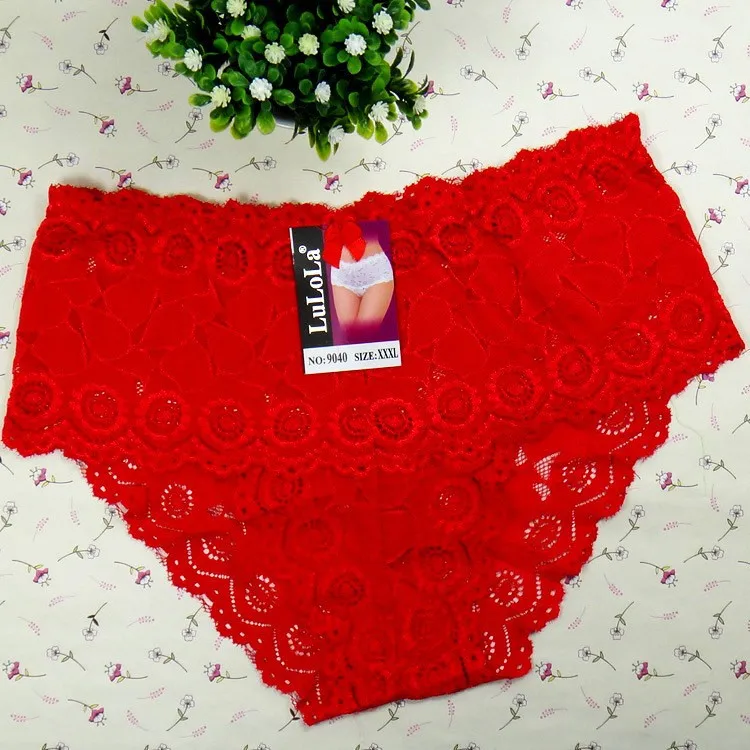 Плюс размеры XL, XXL, XXXL 5 шт./лот для женщин пикантные кружево нижнее бельё для девочек сексуальное женское белье кружевные трусики нижнее белье трусики женщи