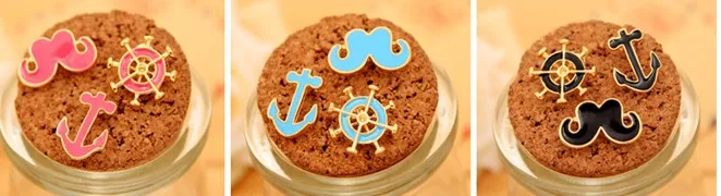 Дешевые Эмаль Усы/якорь воротника/зажим/брошь/лацкан/корейский роскошные ювелирные изделия оптом женские рубашка аксессуары Pin Up