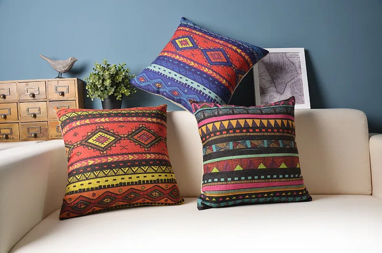 Новинка Boho геометрический Домашний Декор Подушка белье хлопок Подушки Детские диванные подушки декоративные Пледы Подушки Детские