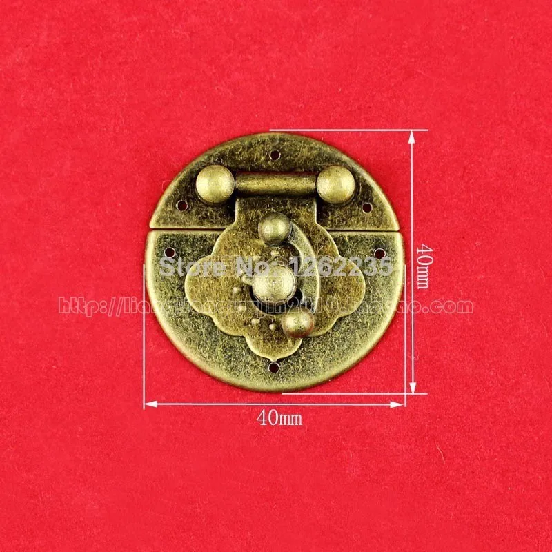 Archaize 40*40 мм/сумки/подарочные коробки/золото/старинная деревянная для вина коробка застежки пряжки оптом замок