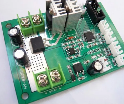 HY-SX20A щеткой DC контроллер скорости двигателя с дисплеем pwm регулятор/12-24 V модуль защиты цепи сенсор