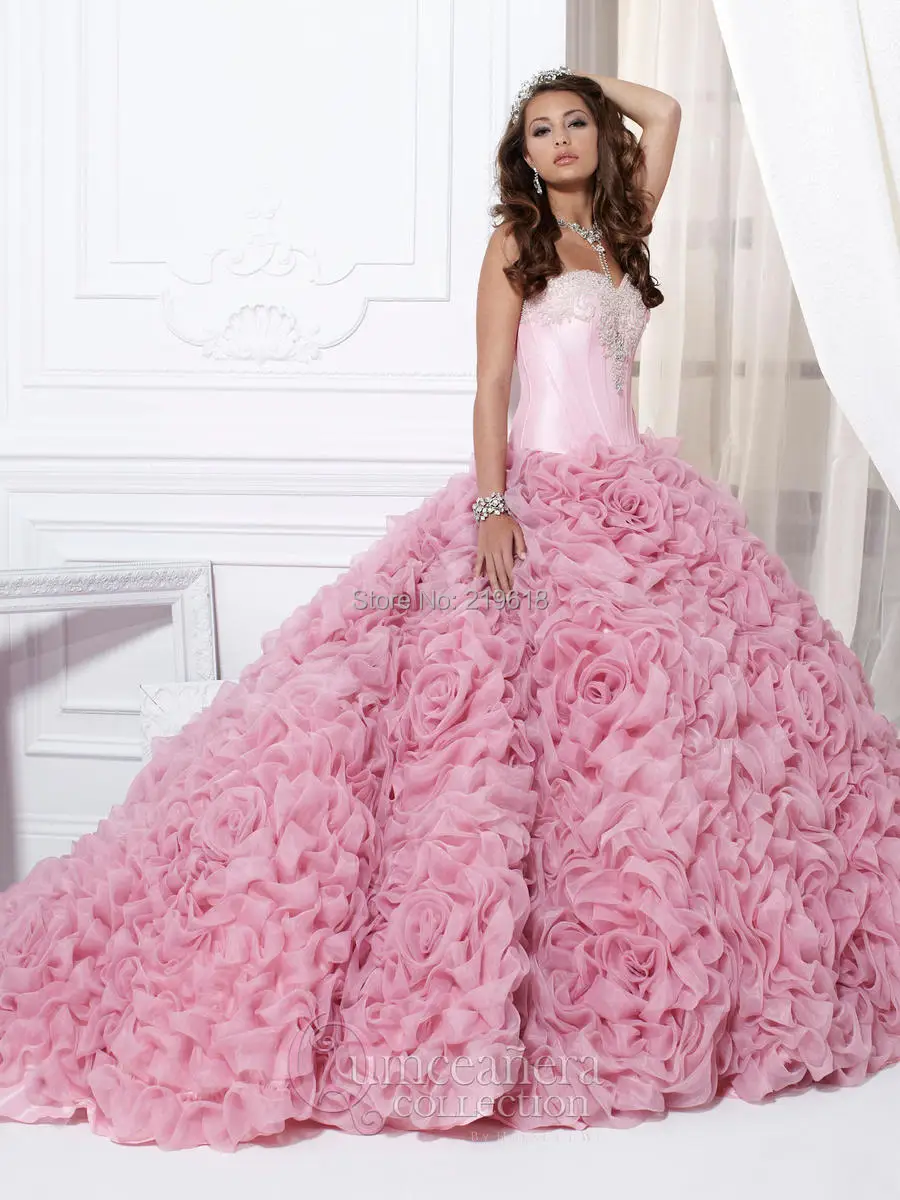 2014 So Beautiful Pink Applique Bead 