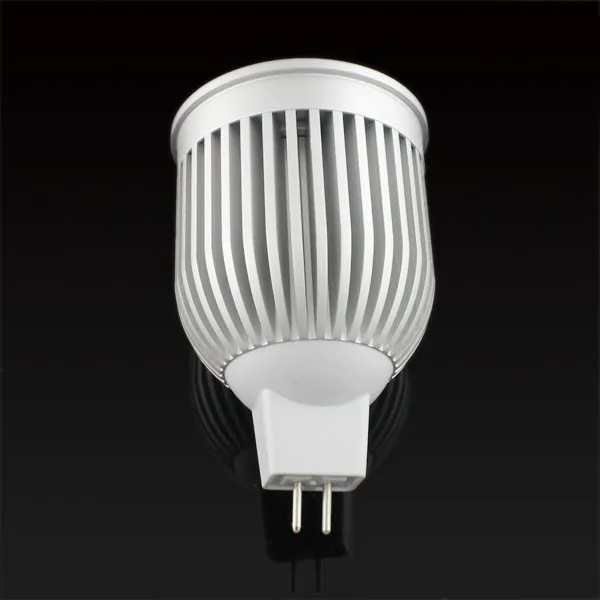 Бесплатная доставка LED 12 В AC/DC MR16 GU5.3 светодиодный прожектор лампа 9 Вт удара свет поддержка затемнения 10 шт./лот