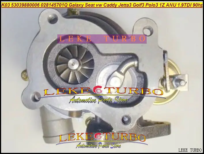 K03 53039700006 454083 454083-0001 028145701J Turbo для FORD Galaxy для Seat Caddy Jetta 3 Golf 3 4 Polo Sharan 1Z ANU AHU 1.9L