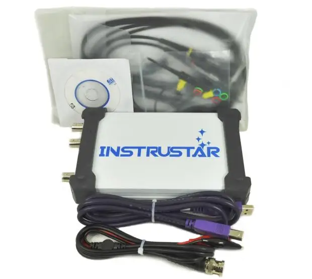 O045 INSTRUSTAR ISDS205B ПК на основе USB/анализатор спектра/DDS/развертки/регистратор данных/цифровой осциллограф