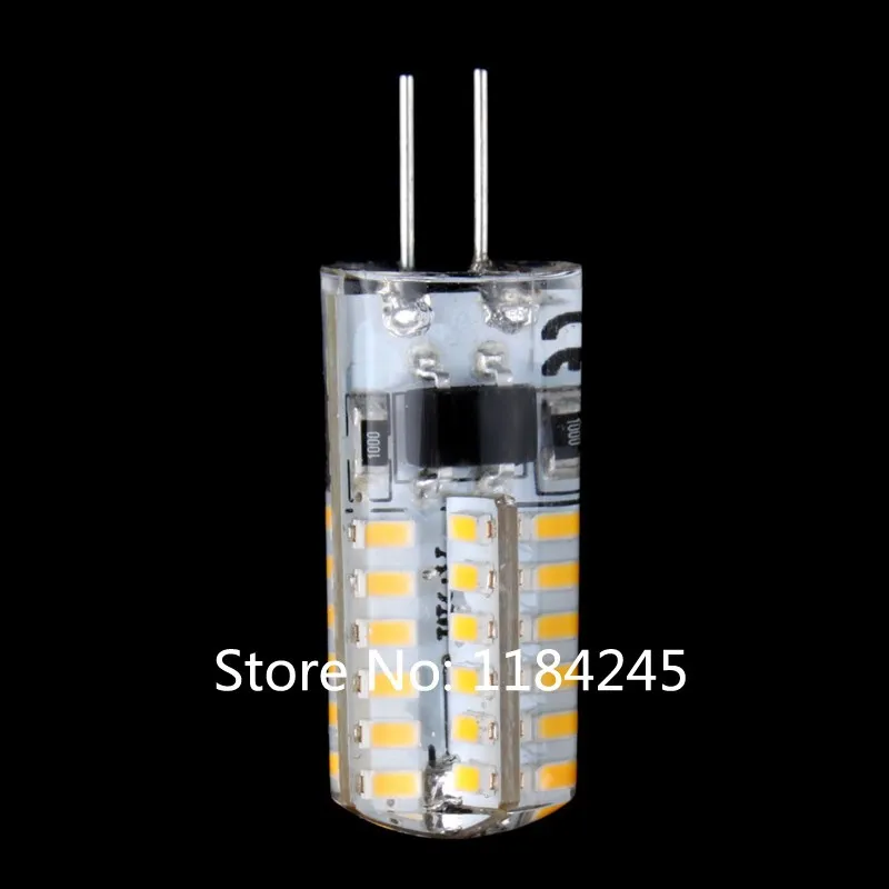 G4 48 светодиодный 3014 SMD 5 W AC 220 V Теплый чистый белый 320LM силикагель 360 градусов 10 шт./лот