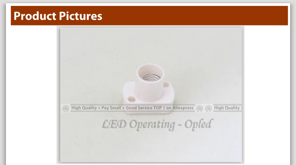 E14 Socket holder for E14 led bulb lamp holder free shipping - 10pcs 5.99USD per lot (1).jpg
