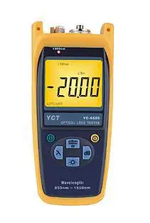 YC-6520 волоконно-оптический тестер потери мощности