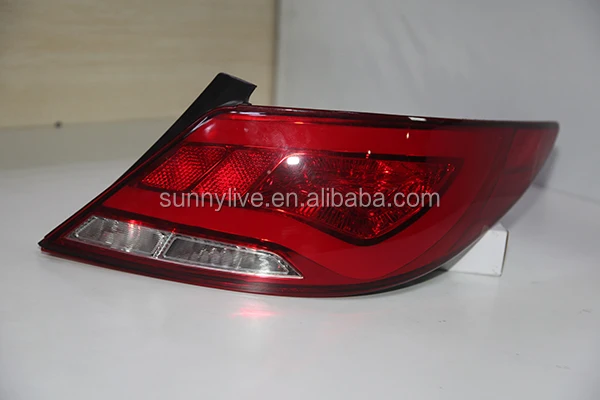 Для hyundai Verna Solaris светодиодный задний фонарь 2010-13 лет YZ type