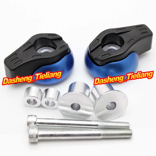 Для Yamaha FZ8 2012-2013& FZ1 2001-2011 рамка Ползунки Краш колодки протектор, аксессуары для запасных частей мотоцикла, синий цвет