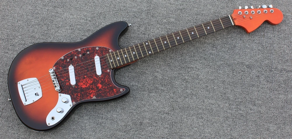 Высокое качество ручной работы твердый корпус электрогитара,, jazzmaster электрогитара Jaguar jazzmaster гитара
