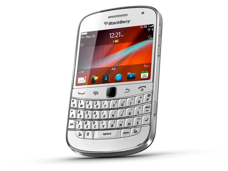 Отремонтированный Blackberry 9900 Bold Touch разблокированный 3g Смартфон QWERTY+ сенсорный экран 2,8 дюйма, WiFi, gps, МП