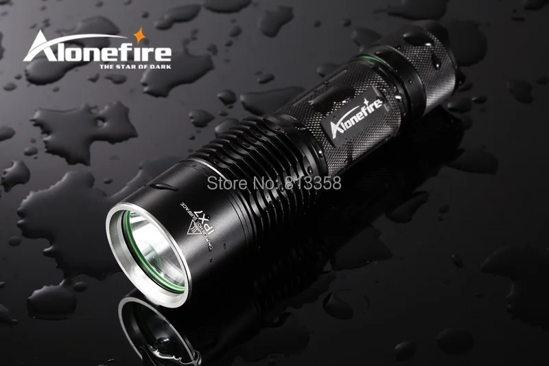 AloneFire GLADIATOR серии BK102 CREE XM-L2 светодиодный 5 режимов большой диапазон светодиодный фонарик для 1x26680/1x18650/3 xAAA батареи