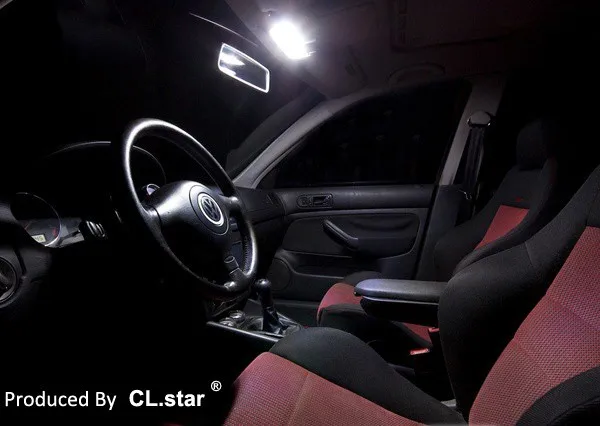 18 шт. X ошибок для Volkswagen VW MK4 Jetta светодиодный внутренний свет парковочный фонарь заднего хода городской свет комплект посылка(1999-2005