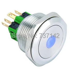 ELEWIND 30 мм Dot кнопочный переключатель с подсветкой(pm301f-11d/B/12 v/s