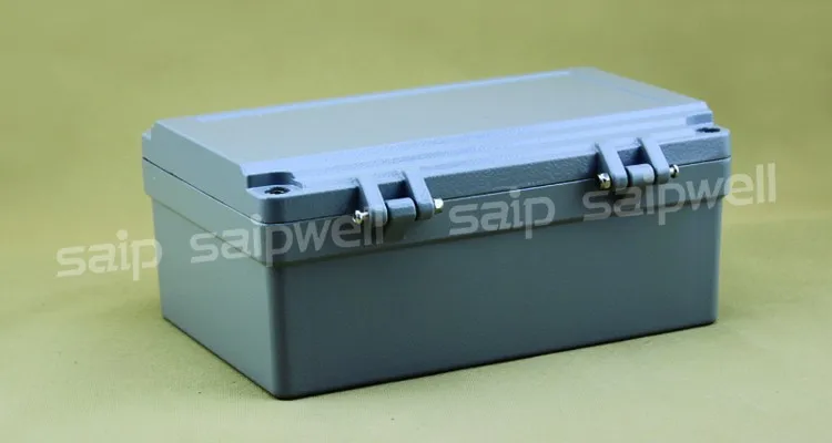 Горячая Распродажа Saipwell 220*155*95 мм IP67 Водонепроницаемый алюминиевый корпус коробки(4 шт винты) с высоким качеством SP-AG-FA14