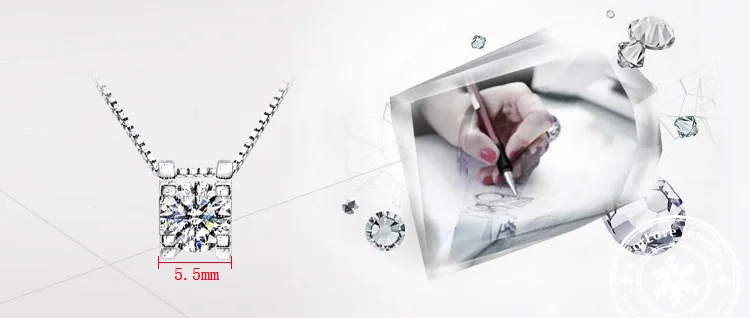 2019 Новое поступление 925 пробы Серебряные ожерелья и кулоны из натуральной 925 с цепочкой для Для женщин jewelry x412
