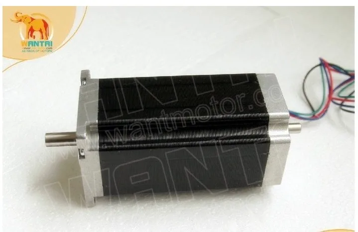 Nema 23 шаговый двигатель двойной вал 57BYGH115-003B 425oz-in CE ROHS ISO CNC маршрутизатор гравер Фрезерование металла пены