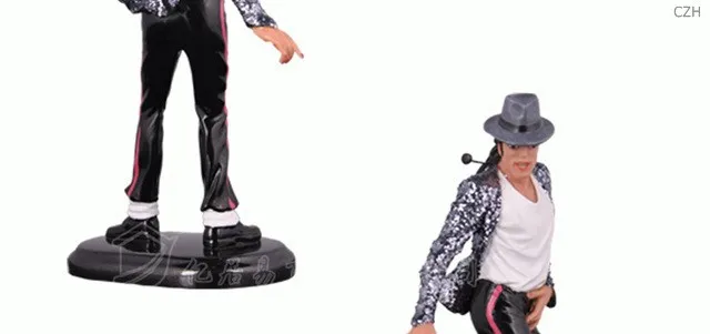 Классический Майкл Джексон сценическое представление Moonwalk танцы скульптура украшения Ремесло АКСЕССУАРЫ сувенир подарок