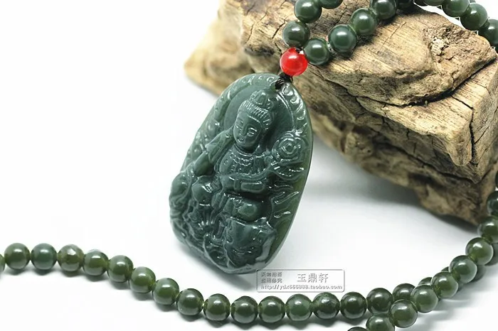 Медальон hetian jade samantabhadra кулон «Бодхисаттва» Зодиак является змеей в этой жизни буддийский патрон святого