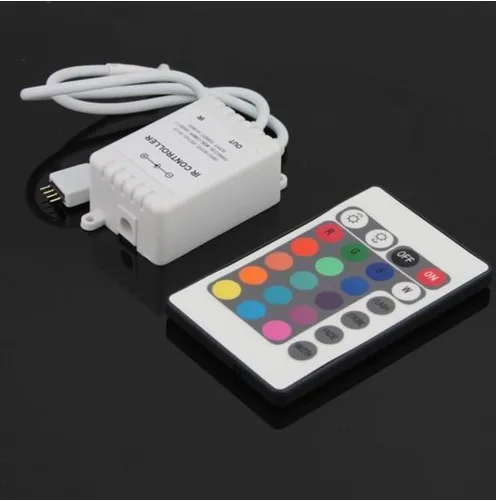 5050 RGB светодиодные полосы не водонепроницаемый 5 м 300 LED лента Luminaria Лус 12 В автомобиля домой лента + 24 ключевым RGB контроллер Бесплатная