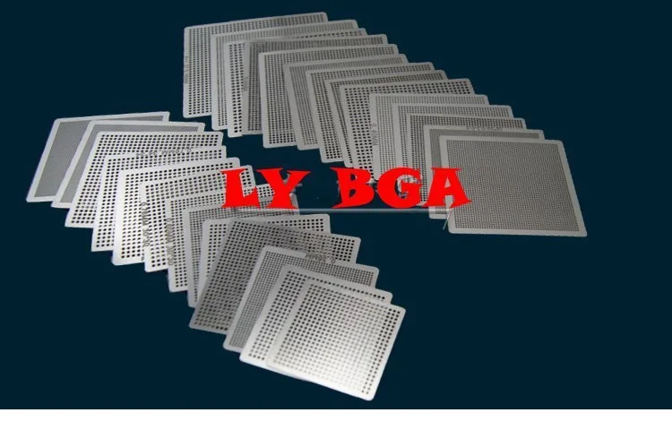 27 шт. Универсальный трафарет прямого нагрева BGA для реболлинг чипов