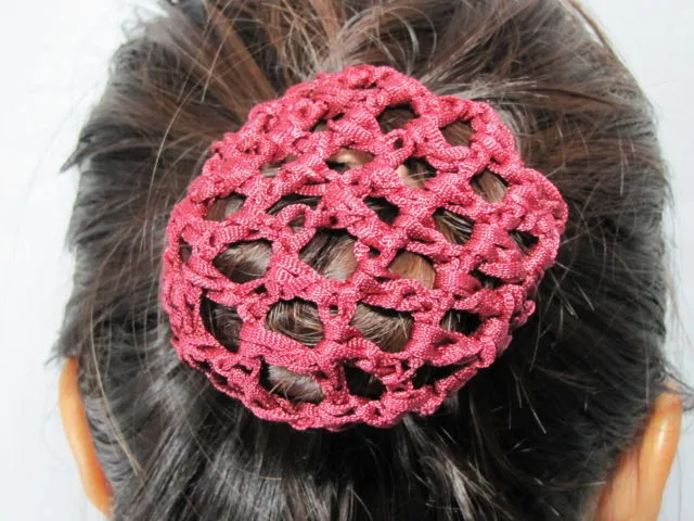 60 шт./лот Best продажи Упругие Вязание волос Snood Бун Обложка Hairnet Балетные Костюмы Танец катание сетки Бун Обложка