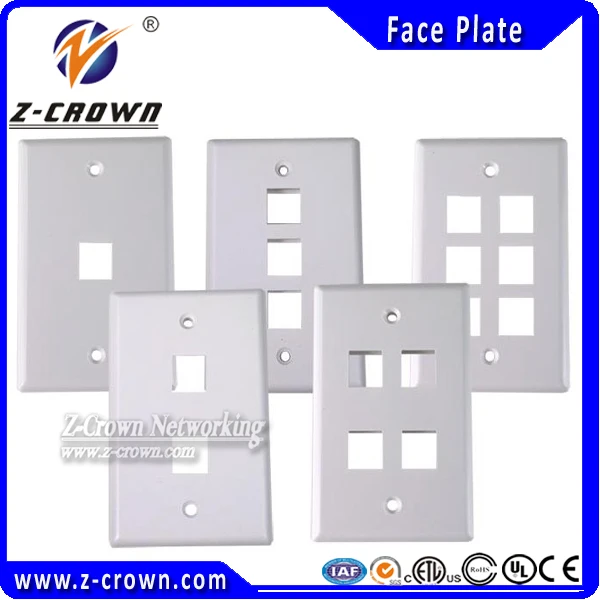 US type face plate z-crown
