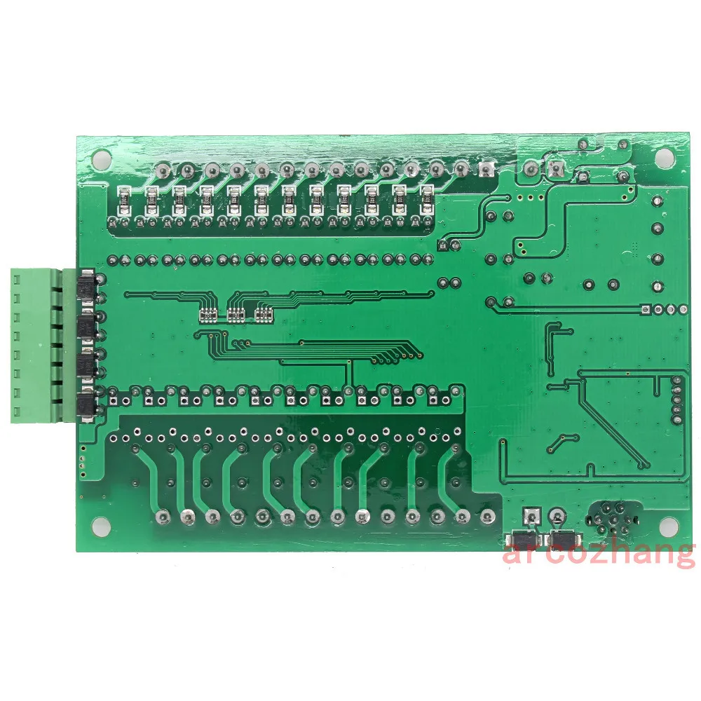 FX1S 22MR 4AD PLC контроллер доска 12DI 10DO 4AI 4 Аналоговые Вход RS484 Modbus Совместимость