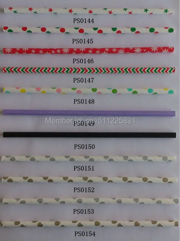 paper straw color 7