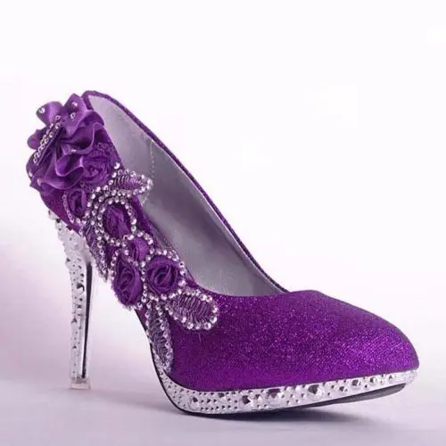 royal purple heels