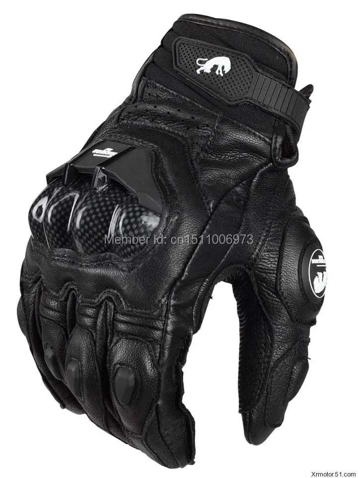 leather racing gloves