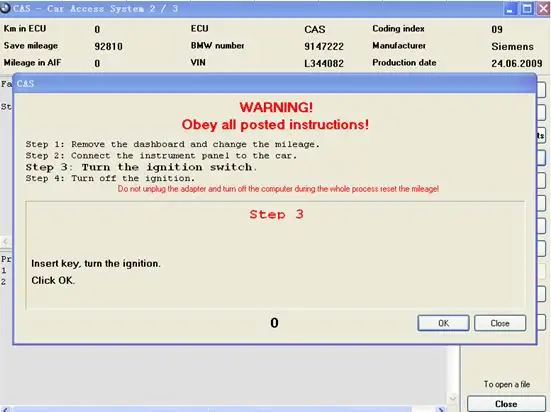 BMW E/F SCANNER software display 5
