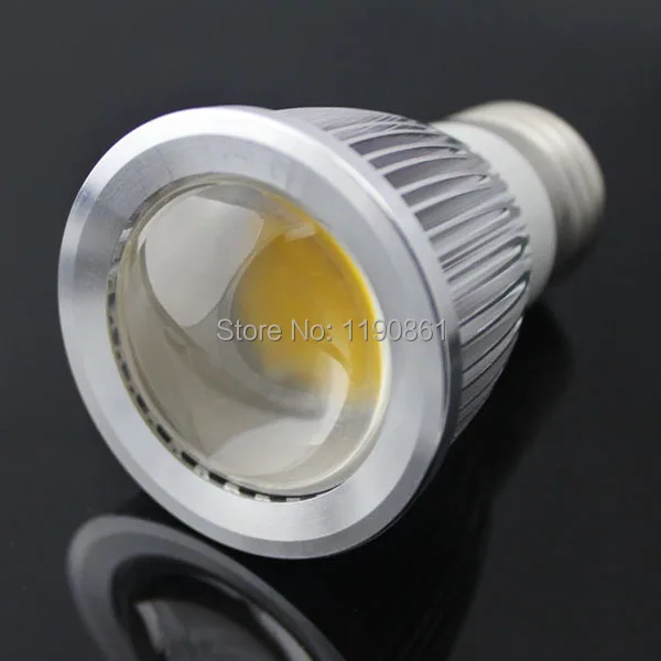 10xfree доставка E27 УДАРА dimmable 7 Вт светодиодные лампы высокой мощности spotlight светильник лампа крытый Открытый Освещение
